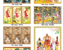 Tranh 3D Phúc Lộc Thọ ( kích thước đặt theo yêu cầu )
