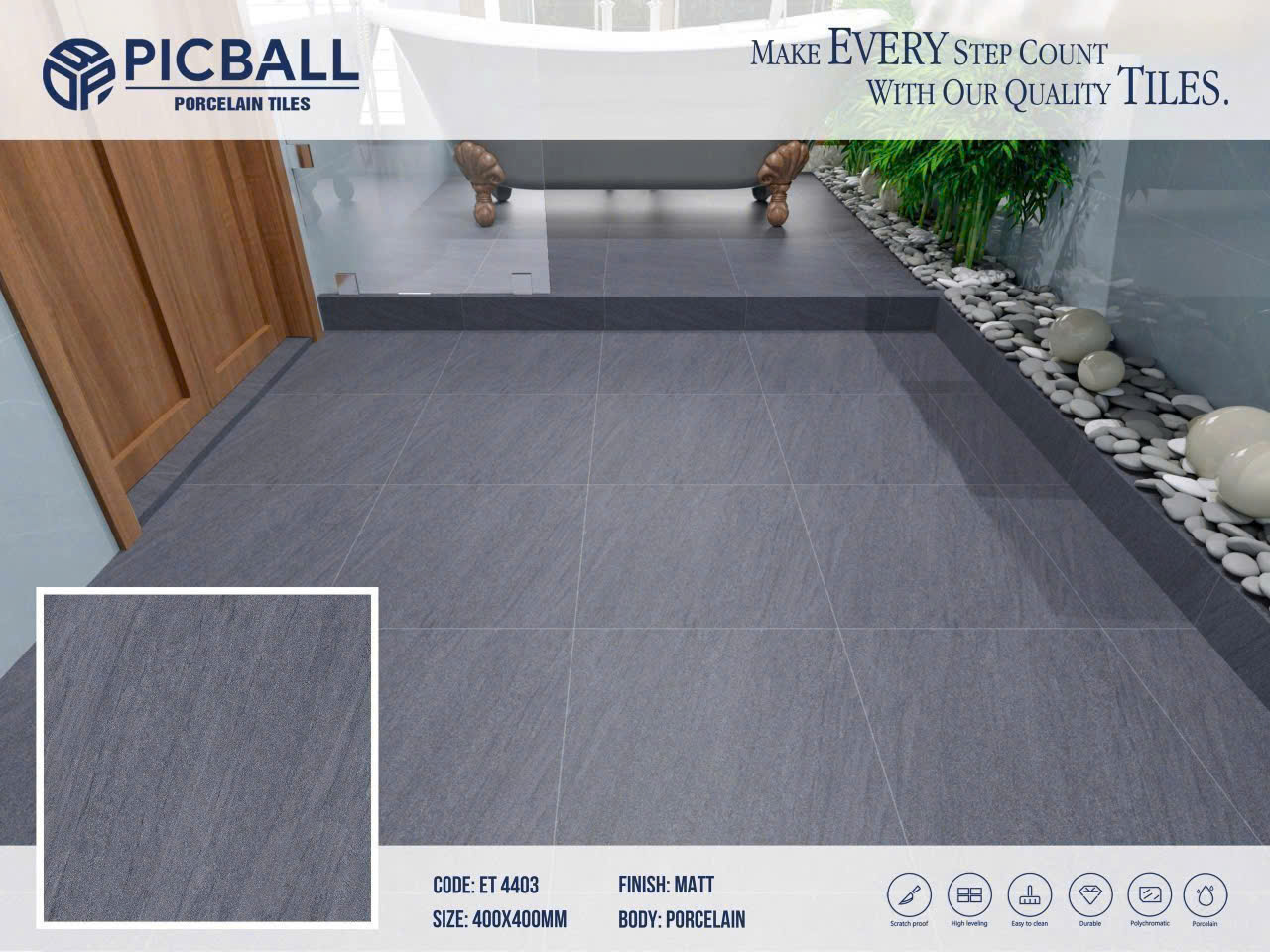 GẠCH LÁT SÂN 40X40 ET4403