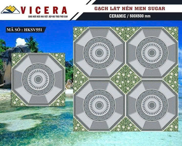 GẠCH LÁT SÂN VƯỜN 50X50 SV551