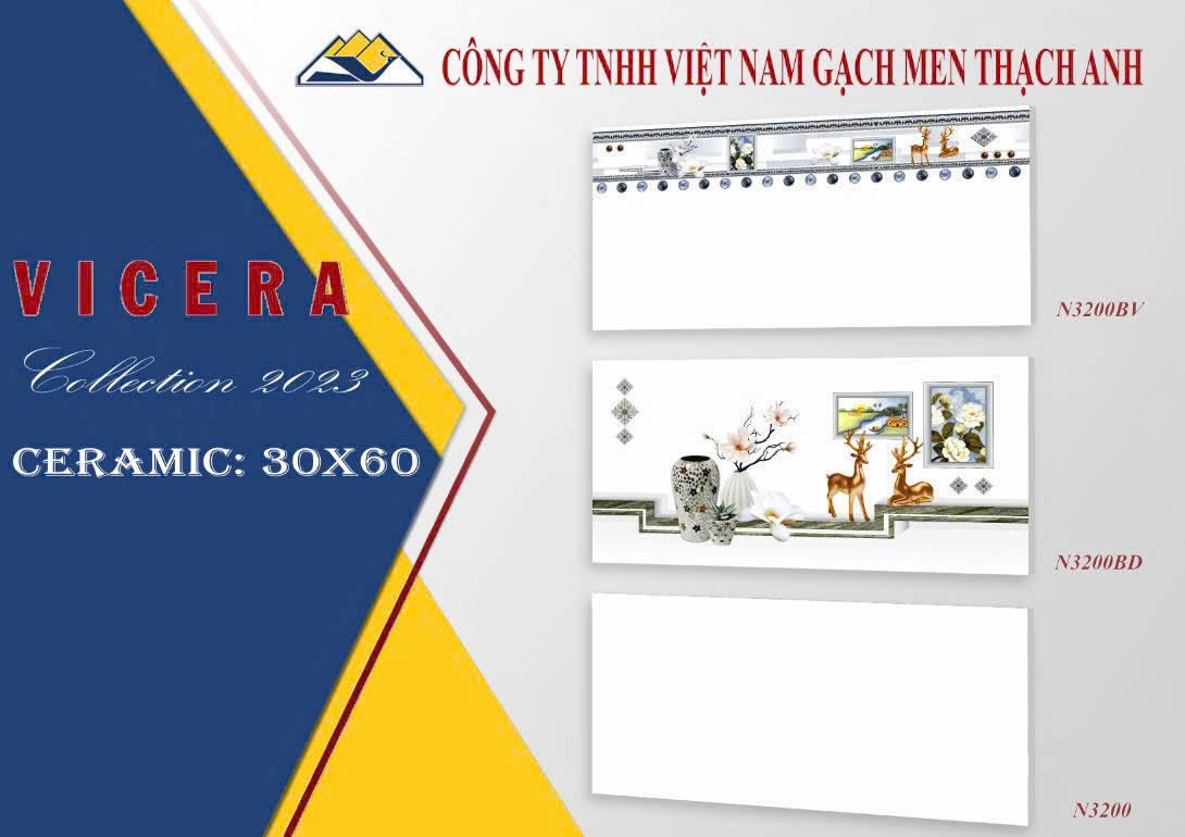 GẠCH ỐP TƯỜNG 30X60 N3200