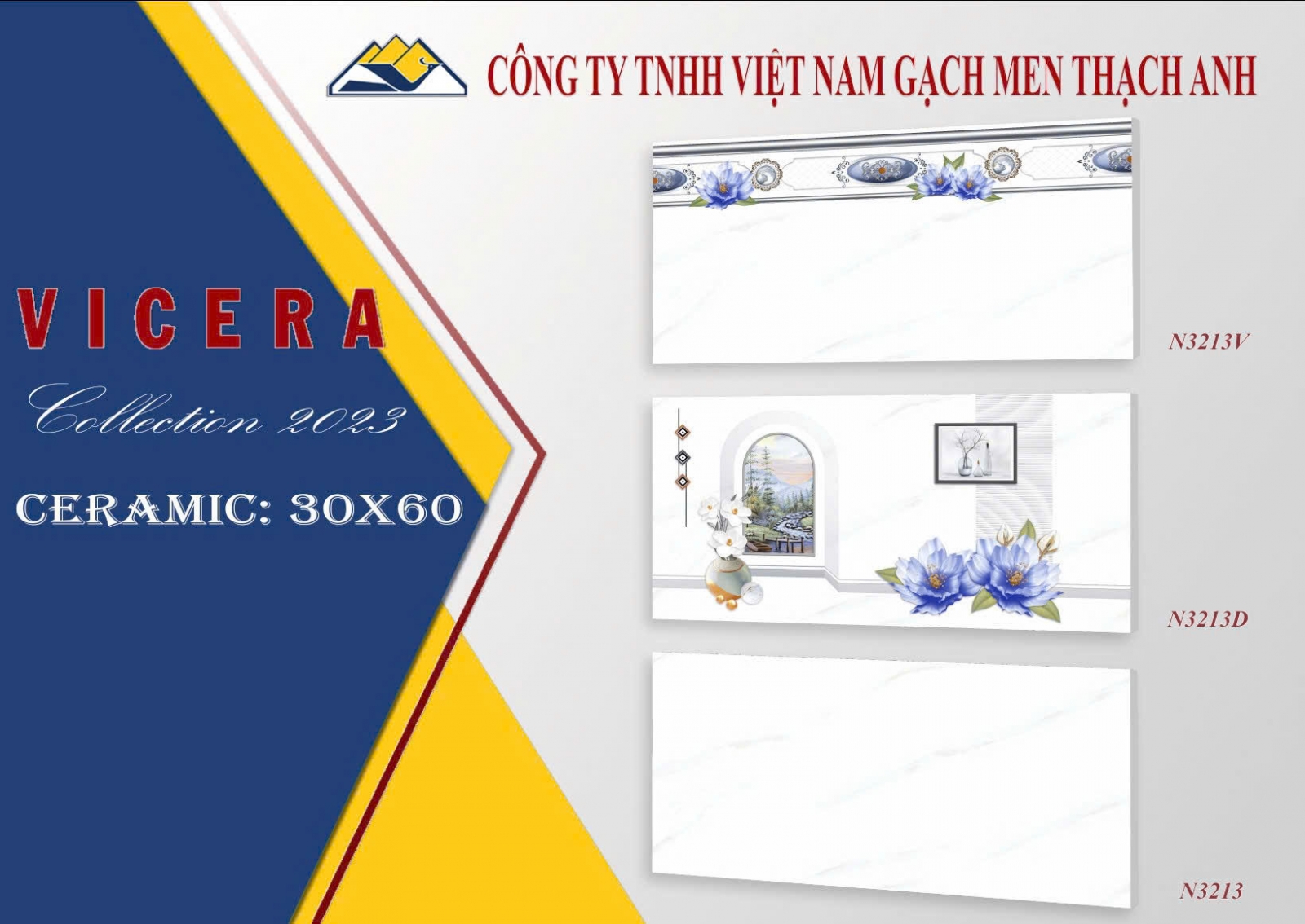 GẠCH ỐP TƯỜNG 30X60 N3213